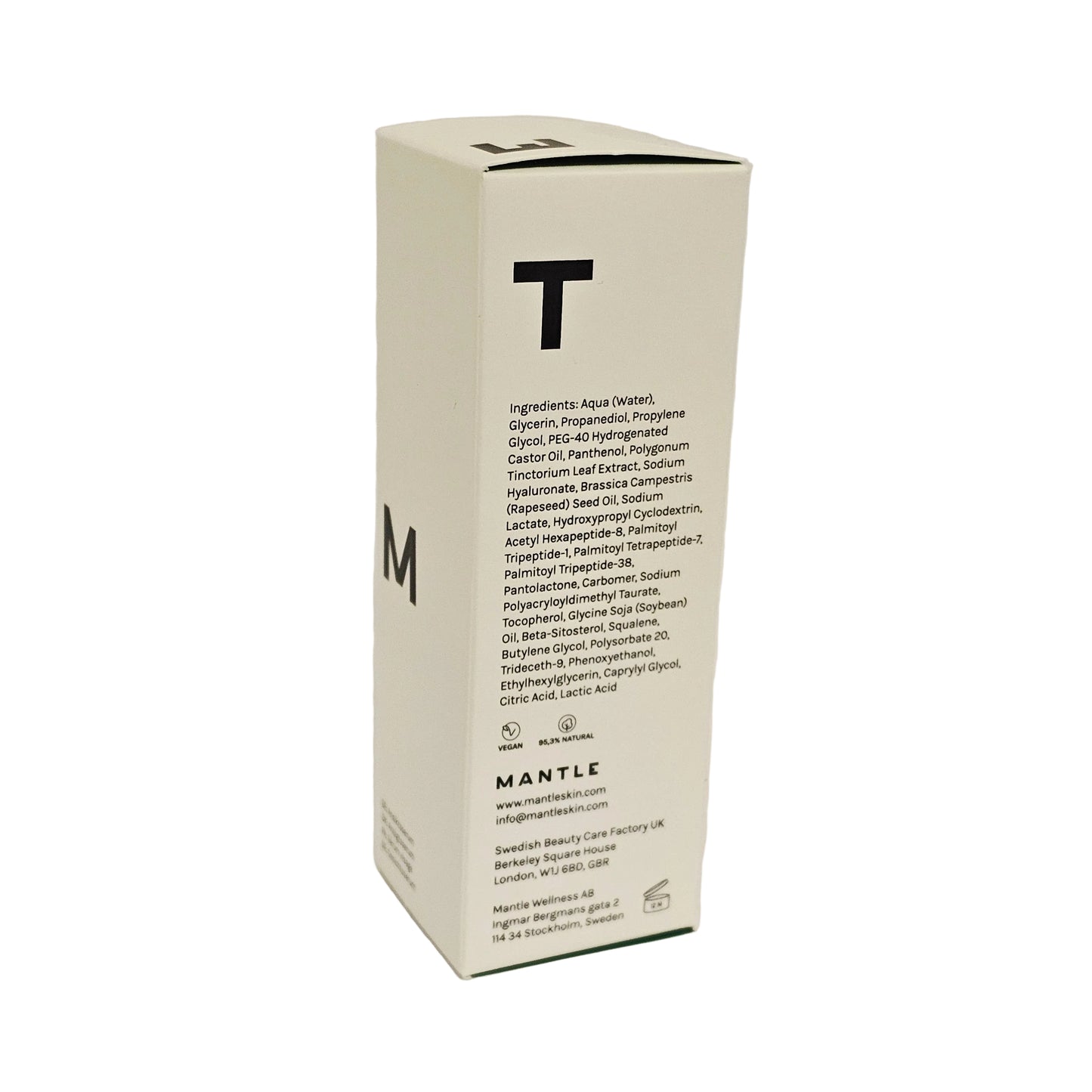 Mantle The Smoothing Serum - Elasticity-boosting peptide complex (30 ml)