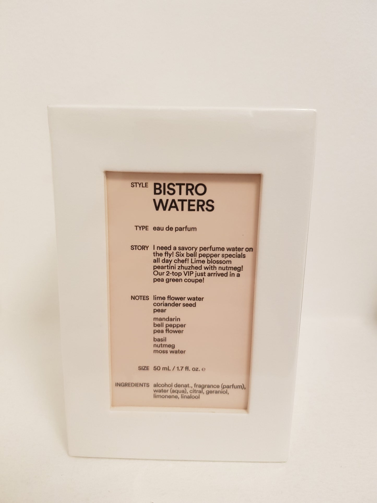 D.S. & Durga Bistro Waters 50 ml Eau de Parfum – Aromatic Green – Unisex