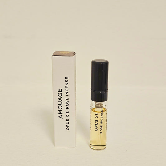 Amouage OPUS XII: ROSE INCENSE de Parfum – Sample 2ml