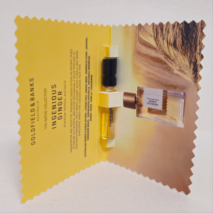 Goldfield & Banks - Ingenious Ginger Perfume Spray 2ml- Unisex