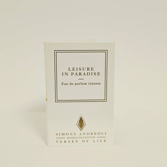 Simone Andreoli Leisure in Paradise – Eau de Parfum Intense 1,7 ml Miniatur