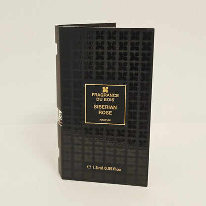 Fragrance du Bois –🌹SIBERIAN ROSE  Parfum für Frauen 1,5ml Miniatur