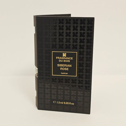 Fragrance du Bois –🌹SIBERIAN ROSE  Parfum für Frauen 1,5ml Miniatur