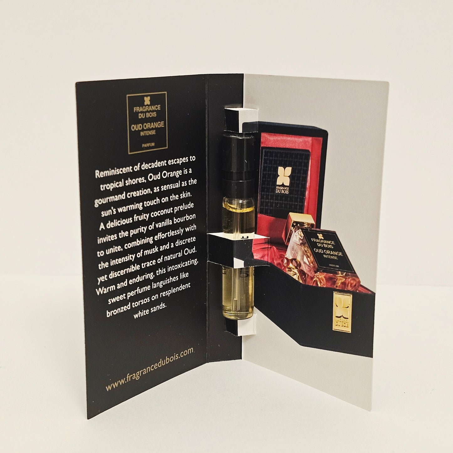 Fragrance du Bois – 🍊 OUD ORANGE INTENSE Parfum 1,5ml  Miniatur