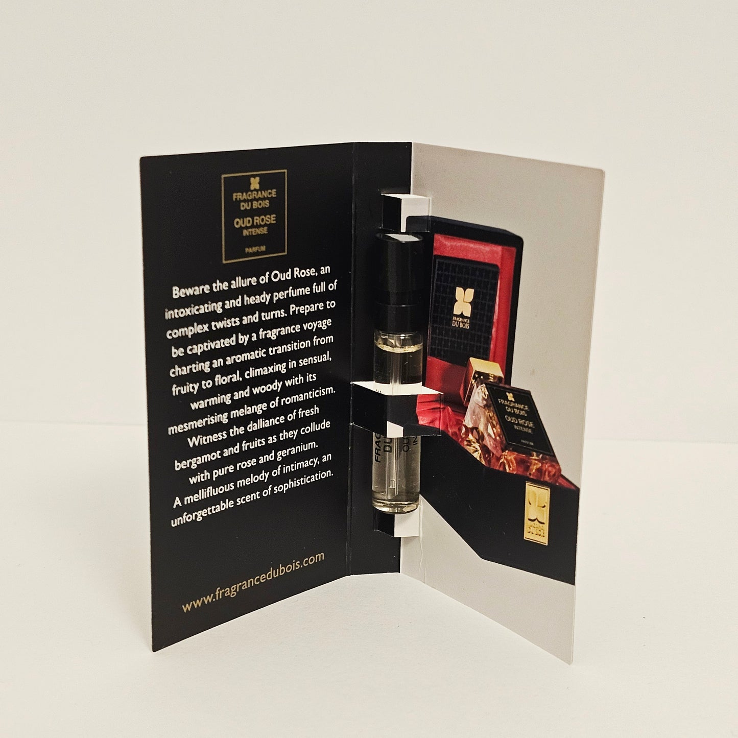 Fragrance du Bois – 🌹OUD ROSE INTENSE Parfum 1,5ml Miniatur