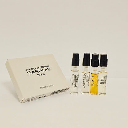 Marc-Antoine Barrois Discovery Set – Ganymede · Encelade · B683 · Tilia– 4 x 2,5ml