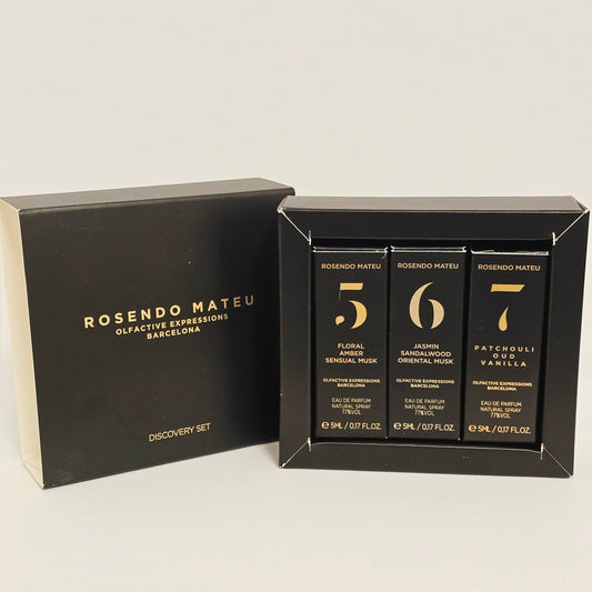 Rosendo Mateu Discovery Set–3 x 5ml Luxus-Parfums