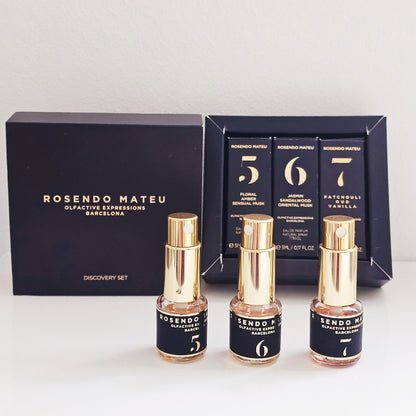 Rosendo Mateu Discovery Set–3 x 5ml Luxus-Parfums