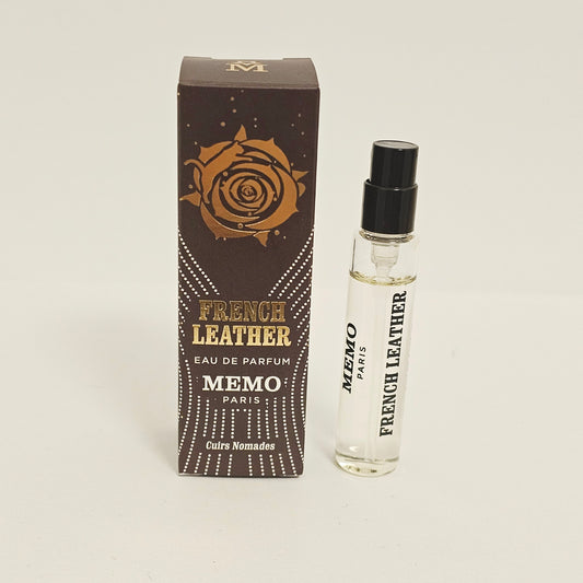 MEMO Paris French Leather Eau de Parfum 5ml Travel Spray