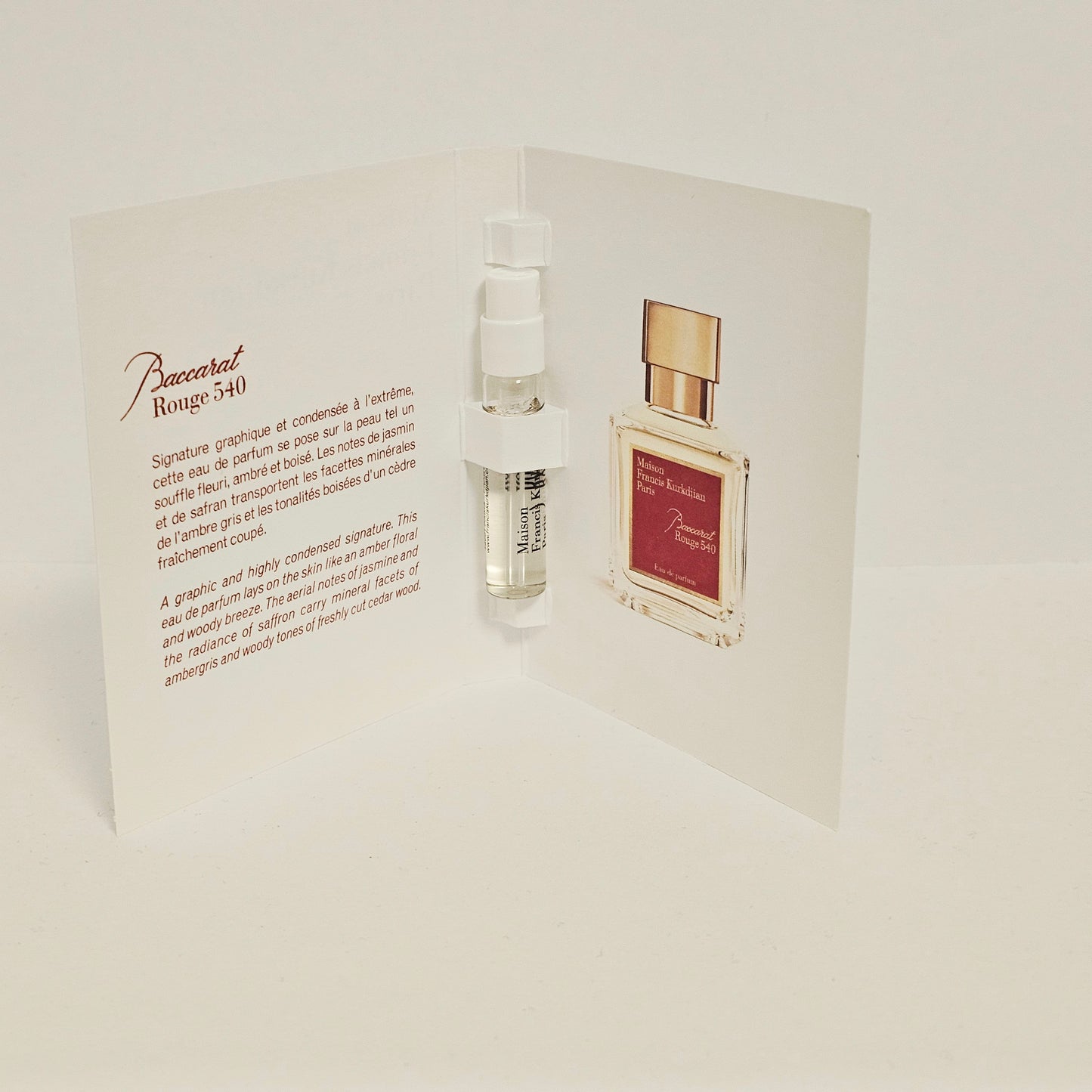 Maison Francis Kurkdjian Baccarat Rouge 540 Eau de Parfum 2ml Miniatur