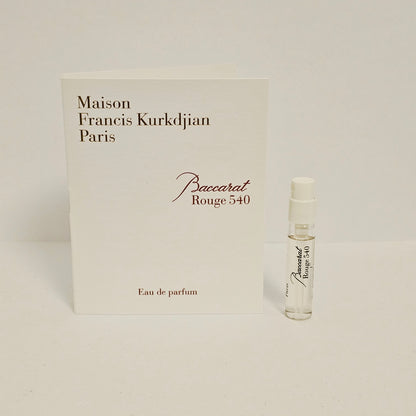Maison Francis Kurkdjian Baccarat Rouge 540 Eau de Parfum 2ml Miniatur