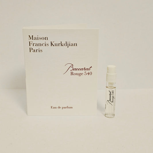 Maison Francis Kurkdjian Baccarat Rouge 540 Eau de Parfum 2ml Miniatur